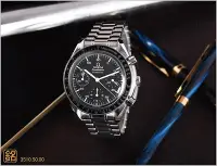 在飛比找Yahoo!奇摩拍賣優惠-大銘腕錶 二手極新品 OMEGA 歐米茄 超霸登月 39MM