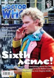 DOCTOR WHO MAGAZINE 321 (Sept 2002) Colin Baker in-depth interview part 1