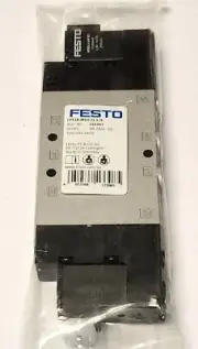 SEALED FESTO CPE18 M1H 5J 1/4 Solenoid Control Valve 24 VDC 163143 1/4" NPT