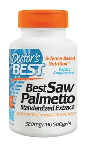 Doctor's Best Saw Palmetto Standardised Extract 320mg 180 Soft Gels