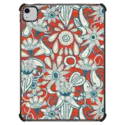 iPad Air (4th/5th gen) iPad Impact Case sarilmak fire orange blue floral
