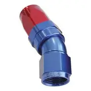 Aeroflow 150 Series Taper One-Piece Full Flow Swivel 30° Hose End -4AN, AF197-04