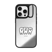 iPhone 16 Pro Mirror Ring Stand Case MagSafe Compatible TEETH