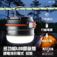 在飛比找蝦皮商城精選優惠-美國WAGAN磁吸式LED露營燈 充電式 短版(4302) 
