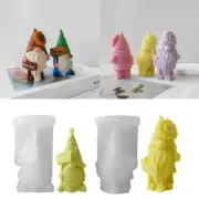 Easter Gnome Resin Mold 3D Face-less Old Man Making Mold DIY Ornaments