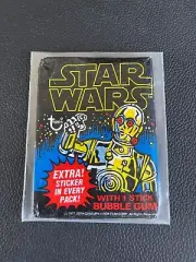 1977 STAR WARS ⭐ 1ST SERIES⭐ TOPPS WAX FUN PACK Sealed RARE