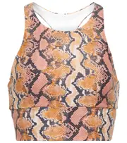 [The Upside] The Upside Sanibel Kalani racerback sports bra AU 12 multicoloured
