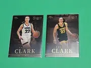 Rare Set of 2 Caitlin Clark 2024 Panini Select Iowa Hawkeyes Cards #AS1 & AS2