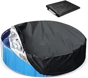 Outdoor Swimming Pool Cover, Pool Covers for Above Ground Pools, Round Bath Cover Top Protector, Waterproof Inground Pool Cover(6ft)