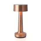 BerShim LED Touch Table Desk Lamps Rose Gold for Events & Display