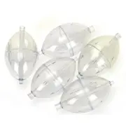 Transparent ABS Plastic Fishing Float Casting Weight Control Water Bobber