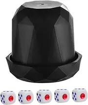 ERINGOGO 1 Set Ktv Dice Game Quiet Cup Dice for Parties for Board Game Fun Easy to Use Lightweight and Compact Design for Gatherings