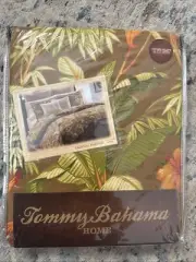 TOMMY BAHAMA Tropical Harvest 424TB Brown 86”x15” Bed Valance