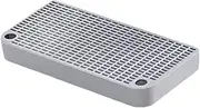 B Baosity Cat Litter Trapping Mat for Indoor Use, Reusable Floor Carpet for Cats, Light Grey