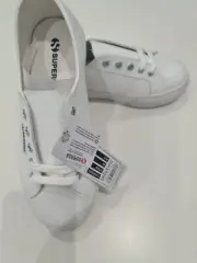 Superga Size 36 Nappa Cotu Woman's White