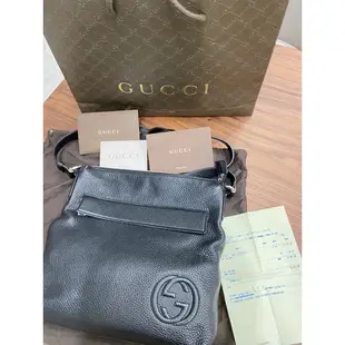 GUCCI男用斜背包 側背包 肩背包