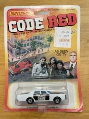 1981 Matchbox Lesney CODE RED 201 Los Angeles Police Department Car sealed card