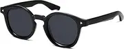 [SOJOS] Retro Polarized Round Sunglasses Womens Mens Vintage Panto Sun Glasses 70s 80s 90s Circle Shades SJ2378