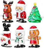 FELTECHELECTR Multi Toys Santa Tree Snowmen for Halloween Christmas Bulk Pack Boys and Girls' Holiday Toys