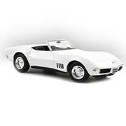 1:18-Scale 1969 Chevrolet Corvette Convertible Diecast Model
