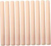 NAMOARLY 10pcs Non Stick Wood Rolling Pin for Baking Smooth Surface Kitchen Tools for Bread Dumplings Pasta and Pastry Making for Home and Bakery Use