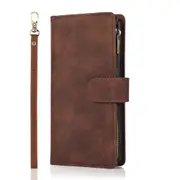 Luxury Flip PU Leather Zipper Wallet Case for Xiaomi Redmi 9C Magnetic Phone Cover Etui