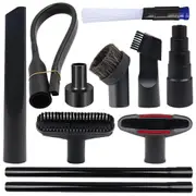 11PcVacuum Attachments 2 1/2In to 1 1/4In to 1 3/8In&1 7/8In to 1In Vacuum Hose Adapter Kit,Universal Vacuum Accessories
