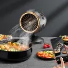 Easily Positionable USB Powered For Kitchen Smoke Absorber Ventilation Fan