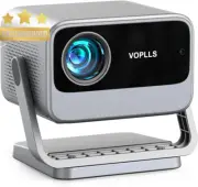4K Projector with WiFi & Bluetooth AI Auto Focus 3D Sound 700 ANSI Gray