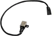 HSSDTECH DC Power Jack Socket Charging Connector Cable for Dell Inspiron 15 17 5000 5565 5567 P66F P66F001 P66F002 P32E Latitude 14 3490 15 3590 P89G001 P75F001 0R6RKM R6RKM DC30100YN00 DC30100ZM00