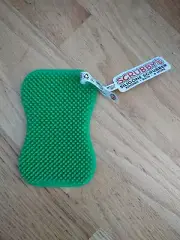APG Scrubby's Non-Abrasive Silicone Kitchen & Bath Scrubber - Standard Green