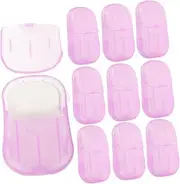 Hand Washing Soap Sheets 15 Pack Small Travel Soap Slices for Camping Trips