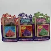 Crystal Growing Kit Creative Kids 30 Packs Red, Purple, Green Assorted