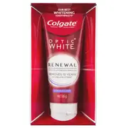 Colgate Optic White Renewal Vibrant Clean Whitening Toothpaste 85g