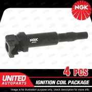 4 x NGK Ignition Coils Pack for Mini Cooper R55 Clubman R56 R57 R60 Countryman (for: Mini)
