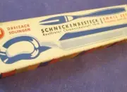 Vintage German Schneckenbesteck Snail Set by Dreizack Solingen in Original Box