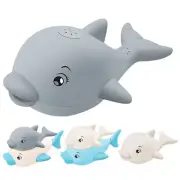 Baby Bath Toy Whale Induction Spray Water Swimming Bathtub Sprinkler Light Up