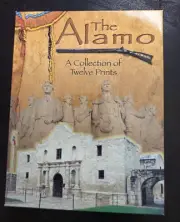 The Alamo San Antonio Historical Vintage Postcards SET OF 12 PRINTS