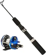 Telescopic Fishing Rod | Fishing Rod Reel Combo Retractable Pole,Portable Angling Gear with Ergonomic Eva Handle for River, Lake, Ponds