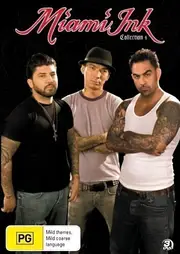 Miami Ink : Collection 4 (3-Disc Set) - DVD Series Rare Aus Stock New