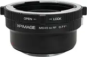 XPIMAGE 0.71X Optical Focal Reducer Adapter Ring for Mamiya 645 Lens to Canon RF Camera