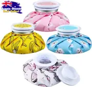 Reusable Hot Cold Ice Packs 5.5" Pain Relief Injuries Tired Eyes 4pcs