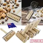Engraved roll&Hg pXD wooden laser cut ANY PATTERN cookies embossed embossV$g pin