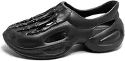 [Jakcuz] Men Adult Clogs Comfortable Non-Slip Sandals Slides Waterproof Closed Toe Outdoor Beach Shoes