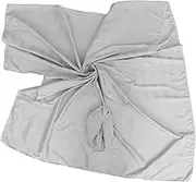 TEMPNAP 1pc Spa Massage Bed Sheet Face Fast Dry Reusable Smooth Polyester Cover for Beauty Salons Anti-Wrinkle Machine Washable Grey