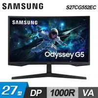 在飛比找ETMall東森購物網優惠-【SAMSUNG 三星】S27CG552EC 27吋 Ody