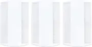 Quacc 3pcs Lice Combs Double Sided Nit Combs Remove Head Lice, Nits, Fleas (White)