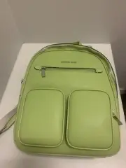 MICHAEL KORS MEDIUM LEATHER TRAVEL SCHOOL BACKPACK BAG SHOULDER LIME GREEN TOTE