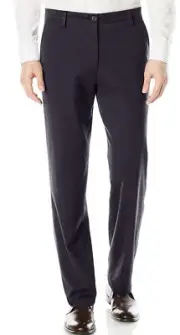 New Mens Dockers Classic Fit Navy Easy Khaki Flat Front Stretch Pants 40 x 30
