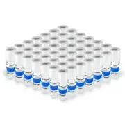 String Wound Sediment Water Filter Cartridge Standard 2.5x10" 1 Micron 50 Pack